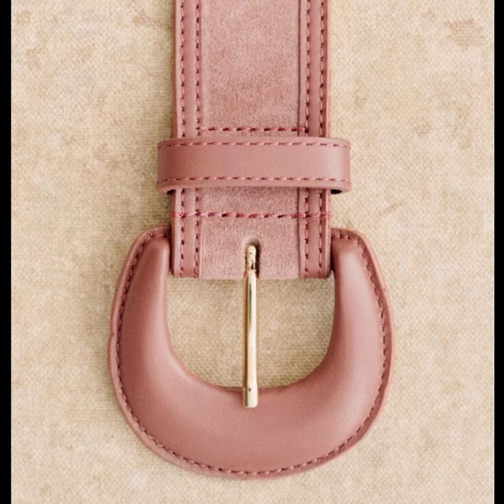 Sezane Rosewood Barbara Belt size 85 - Picture 2 of 7